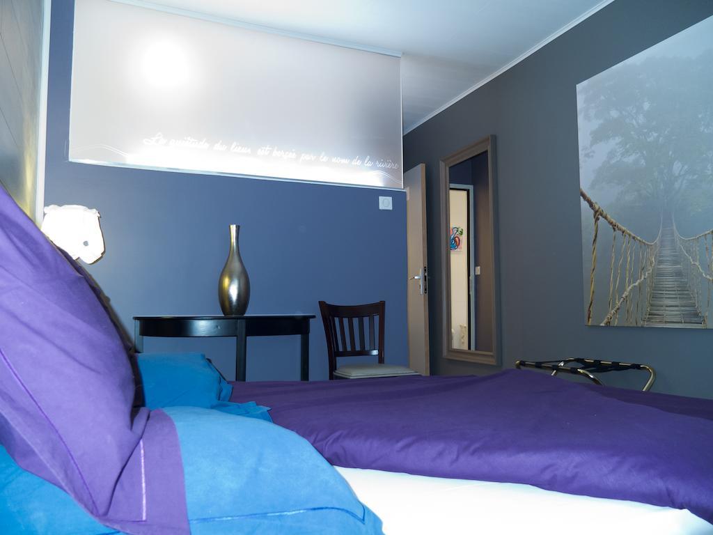 Hotel Au Fil De L'Eau - La Malate Besançon Zimmer foto